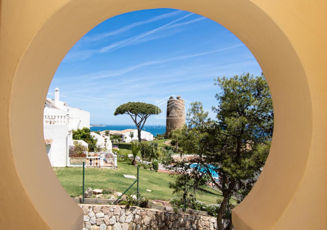 Apartamento Panoramic Sea Views And Direct Access To The Beach From The Community In Torrenueva Málaga Exterior foto